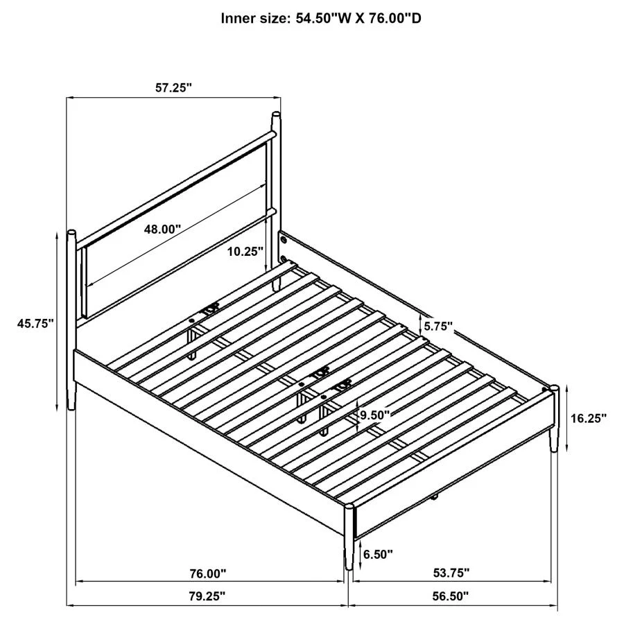 Mason - Panel Platform Bed - Image 39