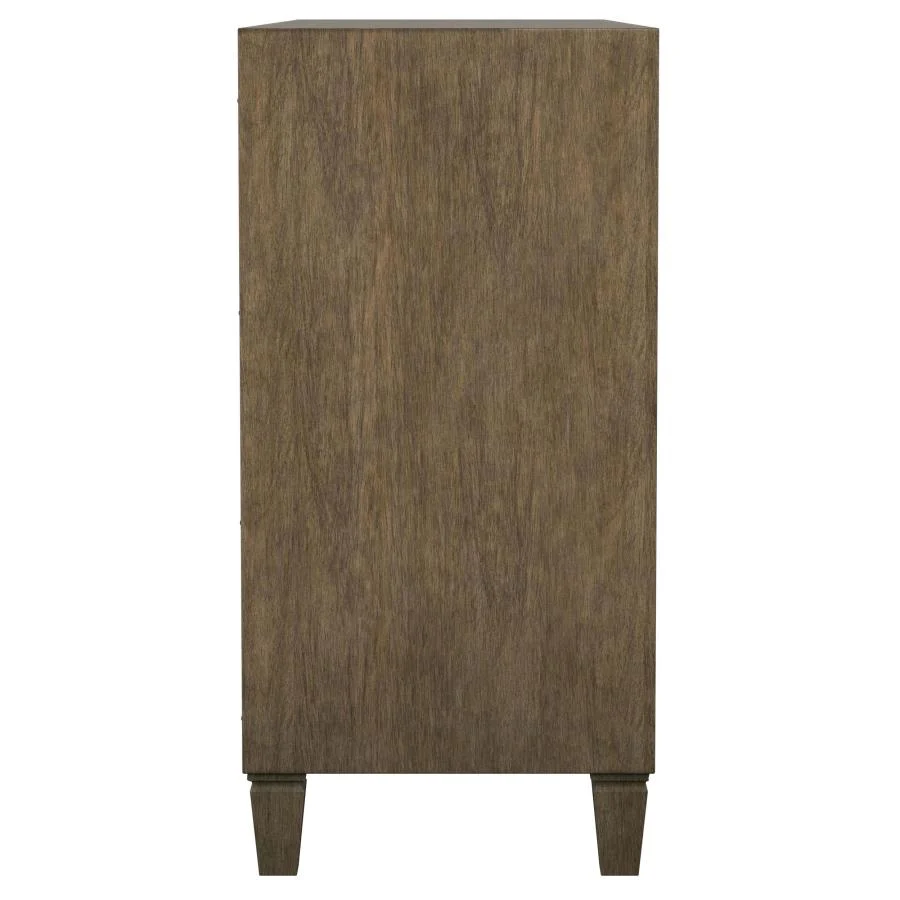 Matisse 4-drawer Sideboard Buffet Cabinet Light Brown - Image 9