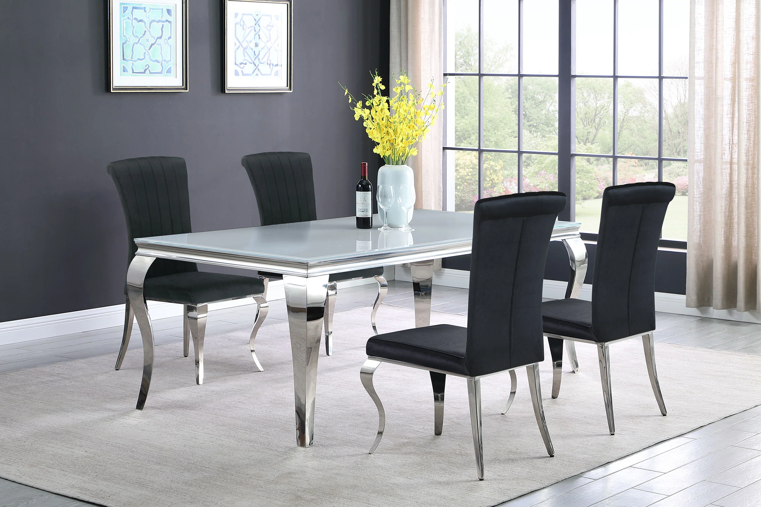 Matisse 5-piece Rectangular Dining Table Set L - Image 2