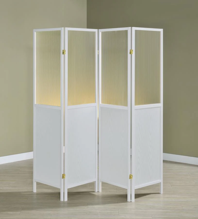 Mattison - 4-Panel Room Divider Folding Shoji Screen - Image 3