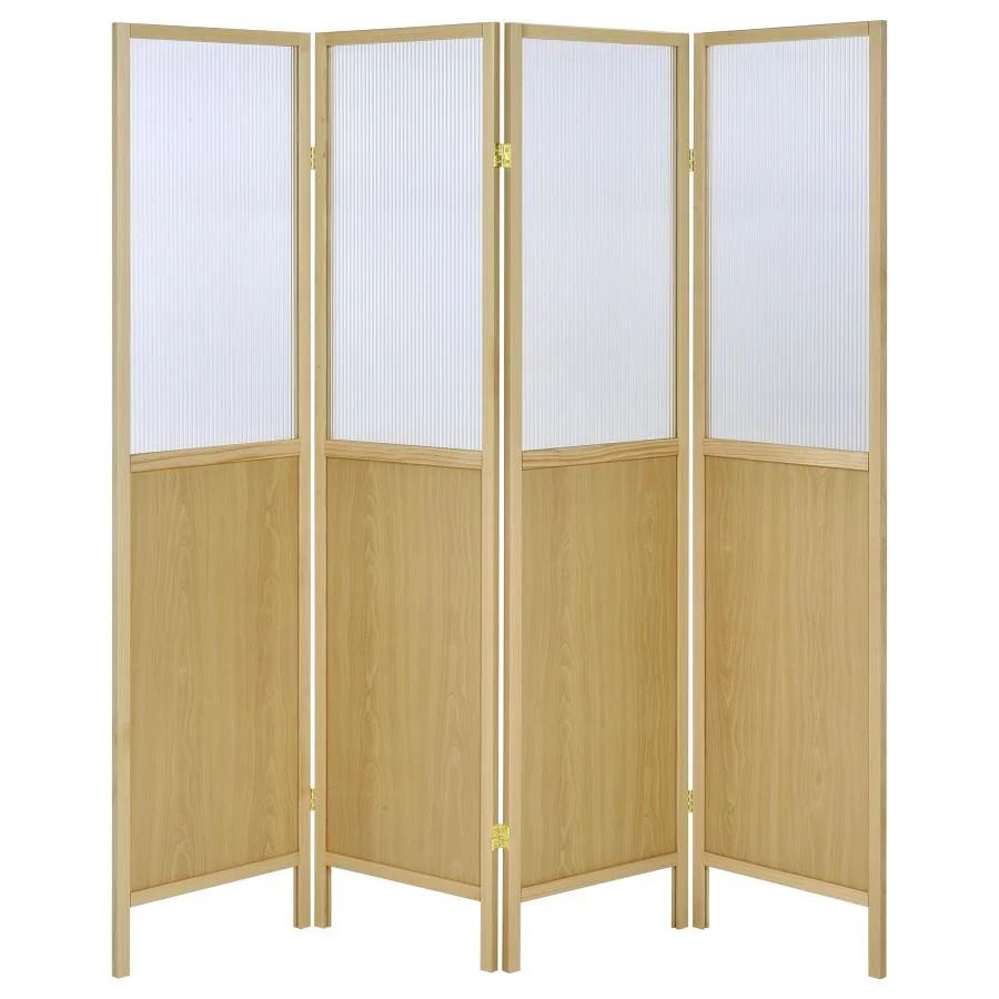 Mattison - 4-Panel Room Divider Folding Shoji Screen - Image 8