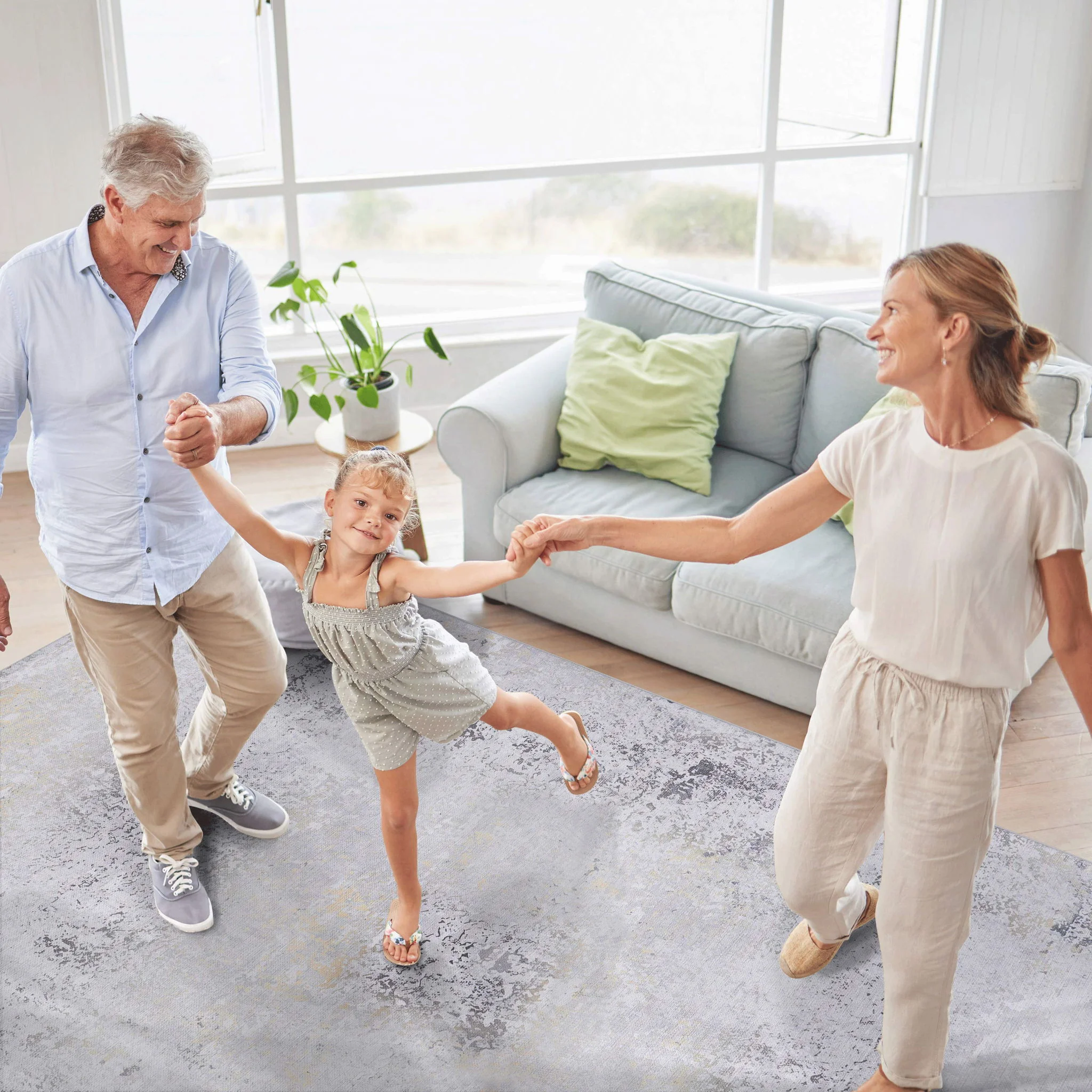 Maval - Abstract Washable Area Rug - Image 9
