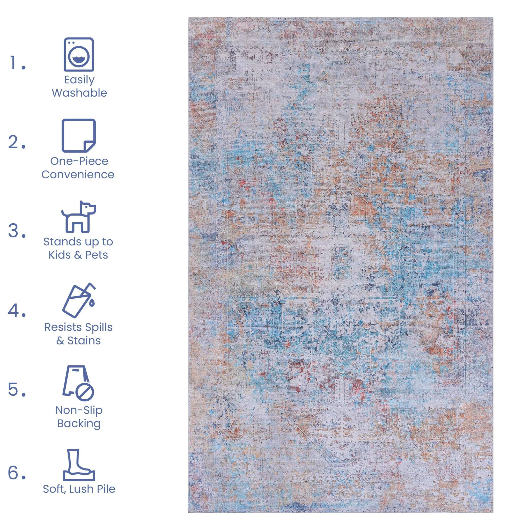 Maval - Runner Rug Washable - Image 9