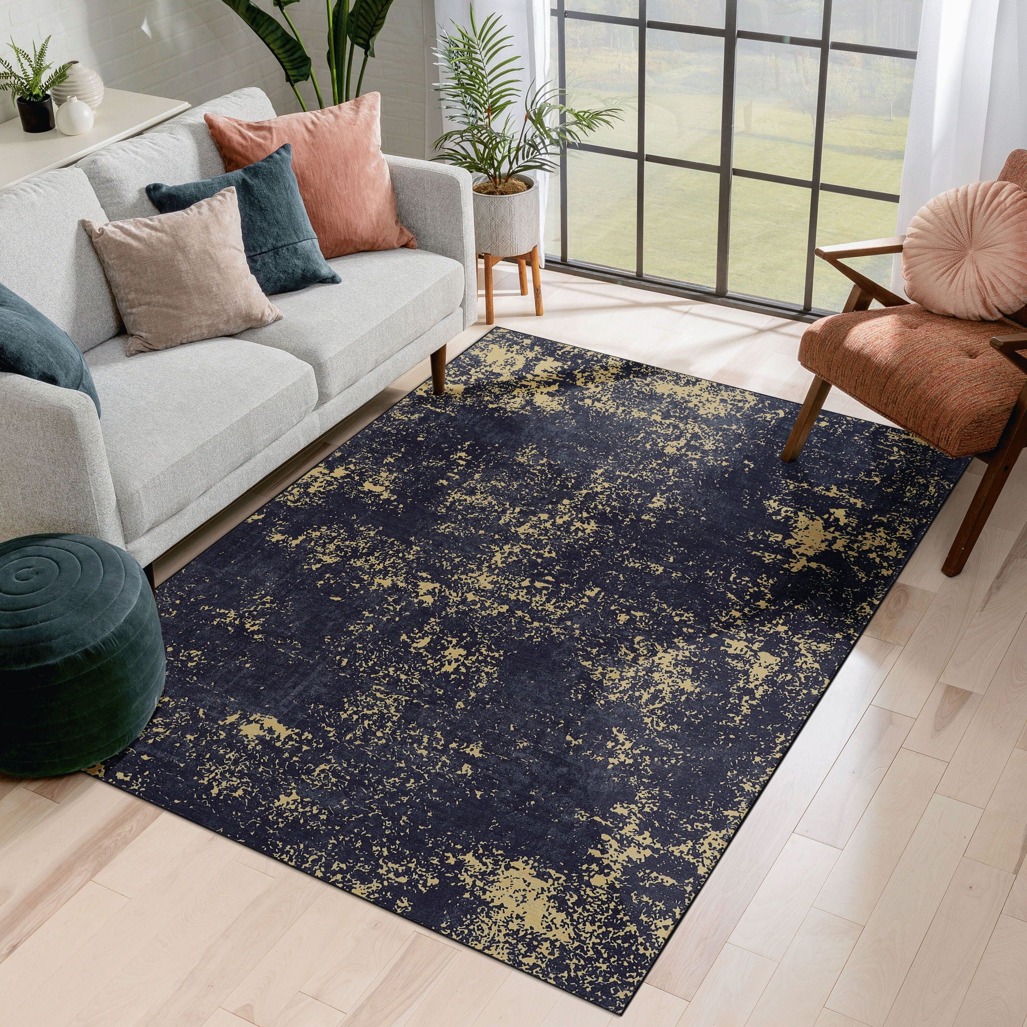 Maval - Stunning Area Rug, Washable - Image 2