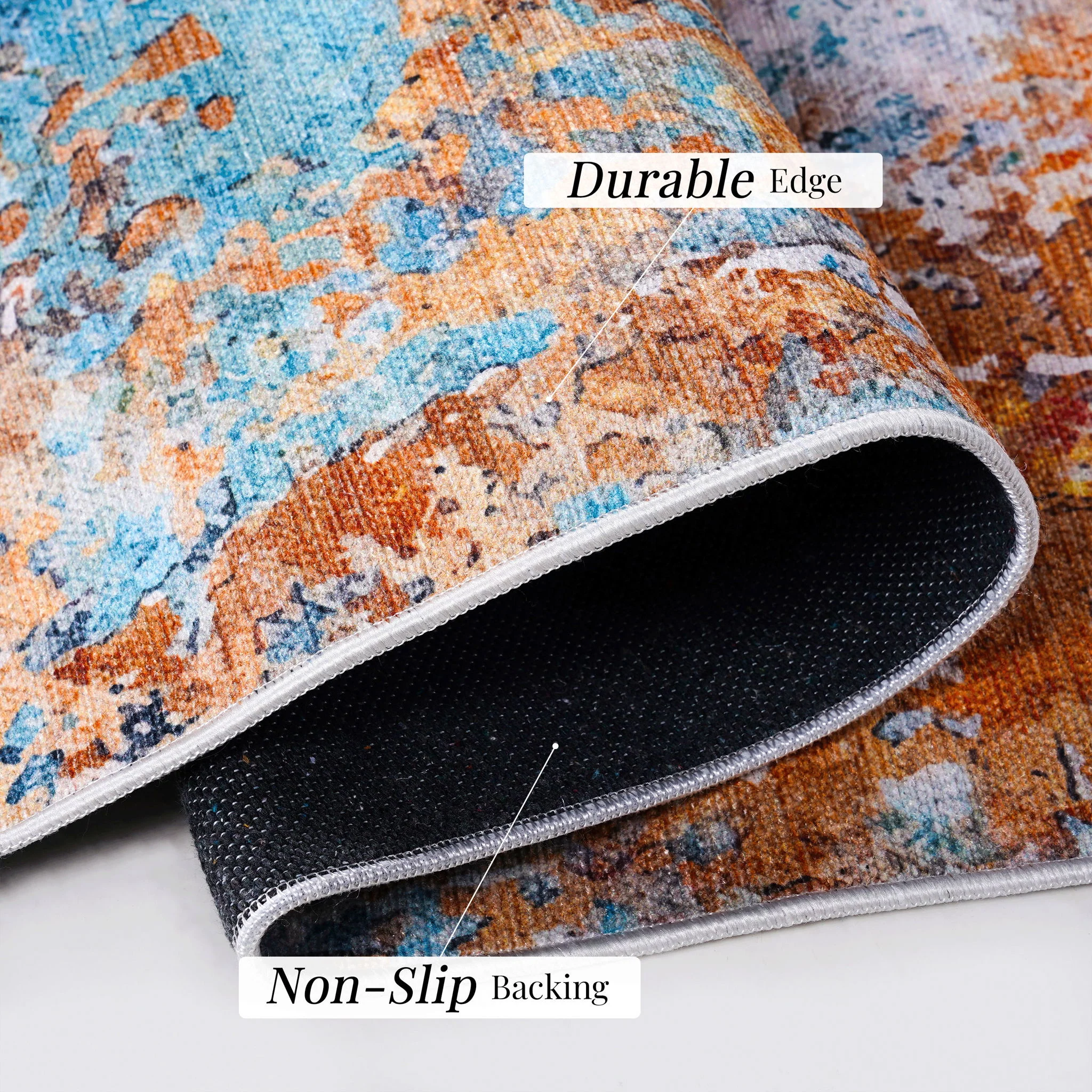 Maval - Stunning Washable Runner Rug - Image 7