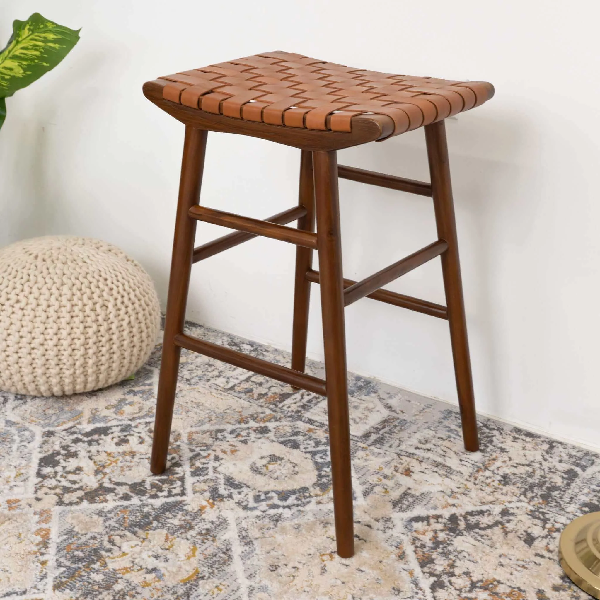 Maya - Stool - Rustic / Tan - Image 2