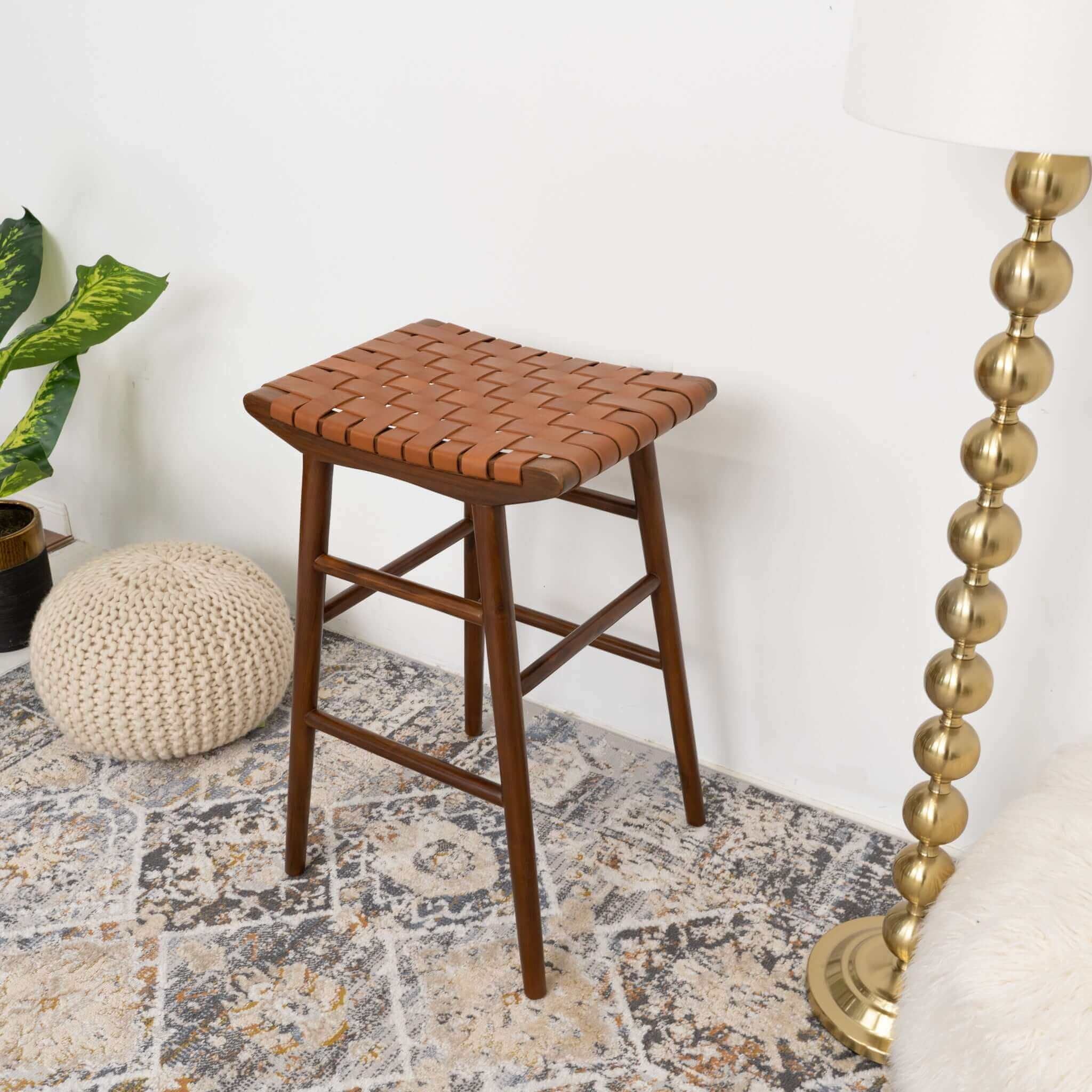 Maya - Stool - Rustic / Tan - Image 4