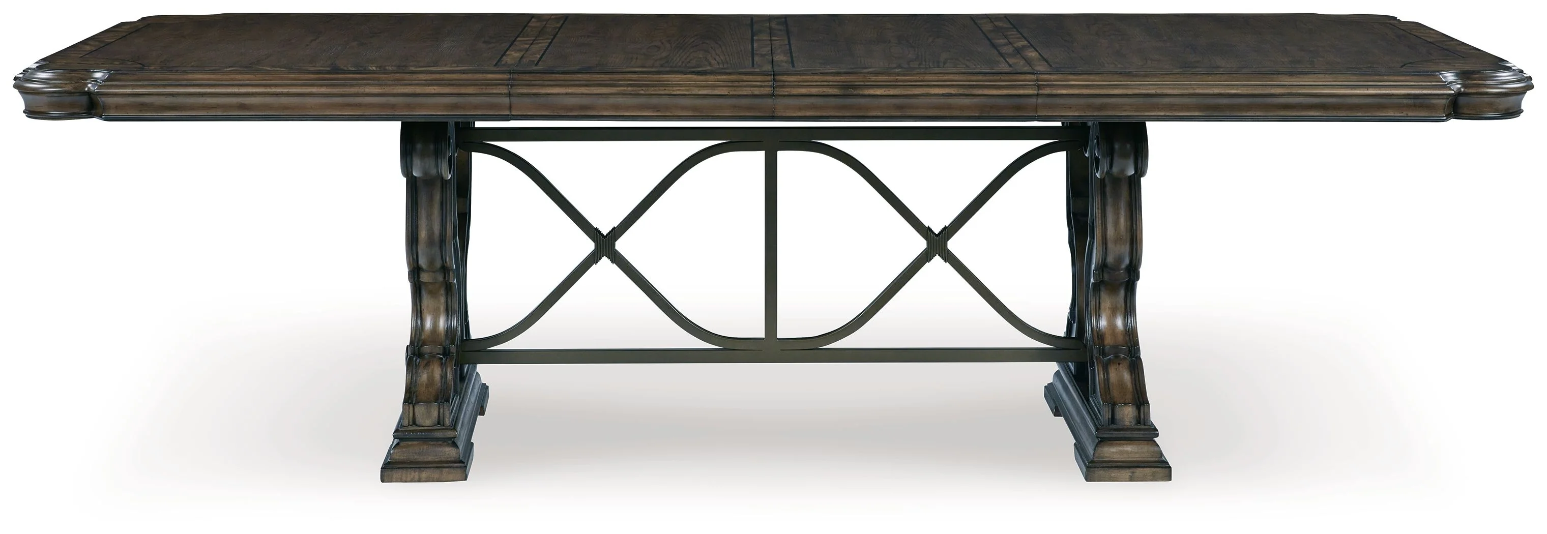 Maylee - Dining Extension Table - Dark Brown - Image 7