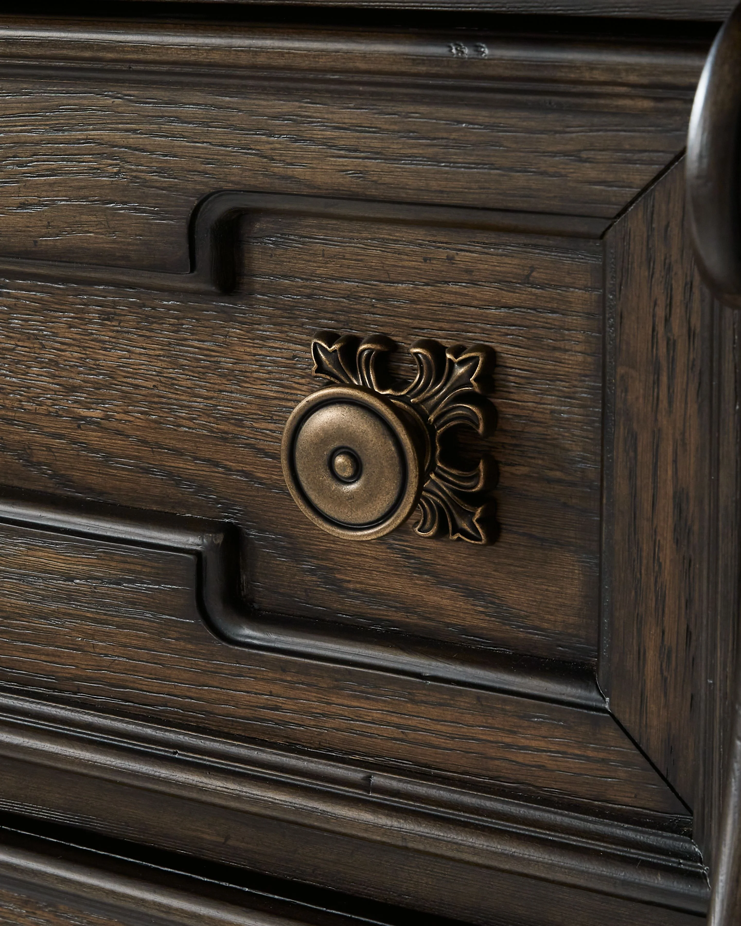 Maylee - Dresser And Mirror - Dark Brown - Image 2
