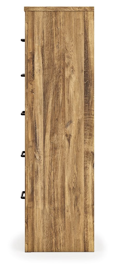 Maystonna - Five Drawer Chest - Brown - Image 5