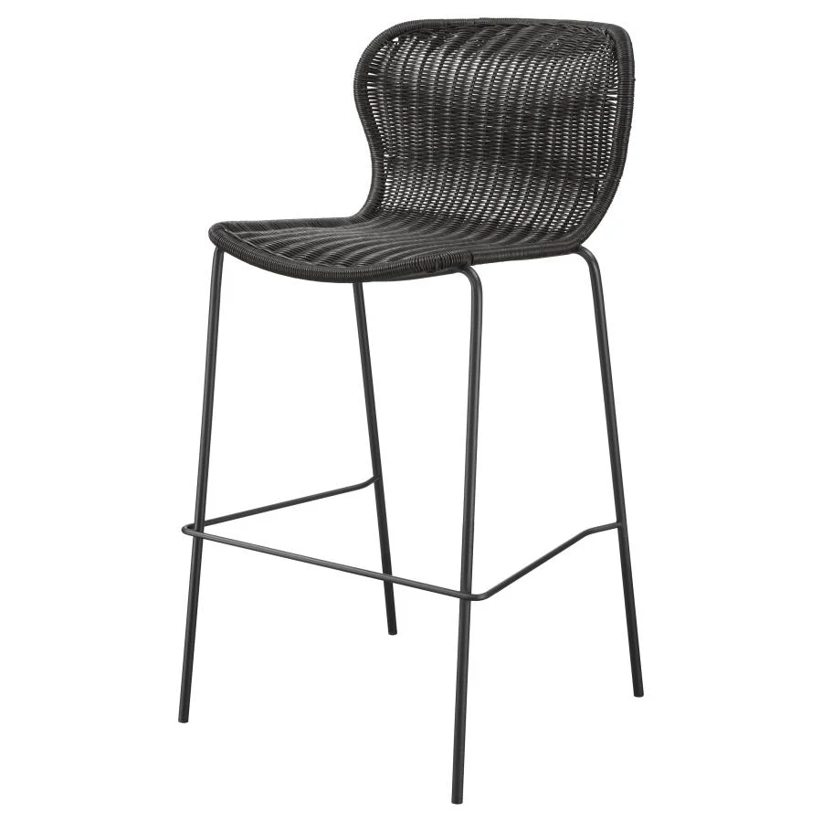 Mckinley - Faux Rattan Metal Chair (Set of 2) - Image 10
