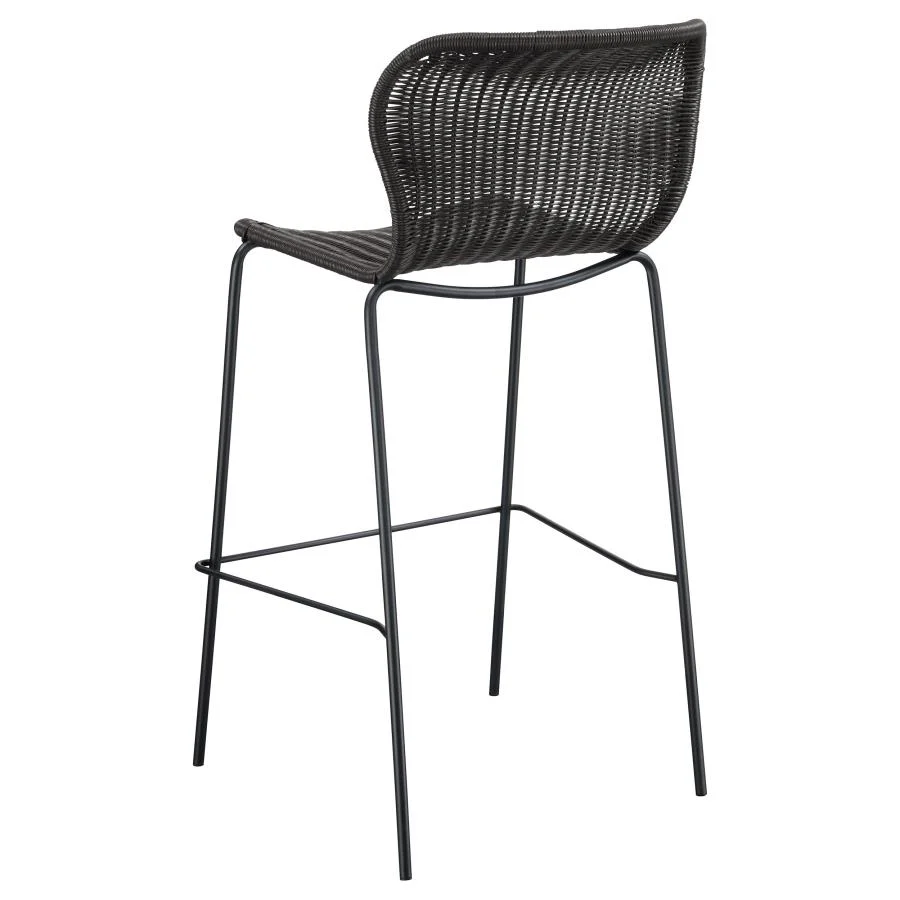 Mckinley - Faux Rattan Metal Chair (Set of 2) - Image 14