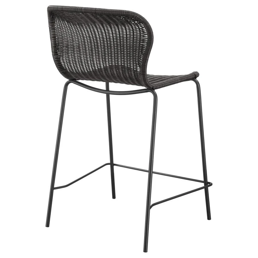 Mckinley - Faux Rattan Metal Chair (Set of 2) - Image 15