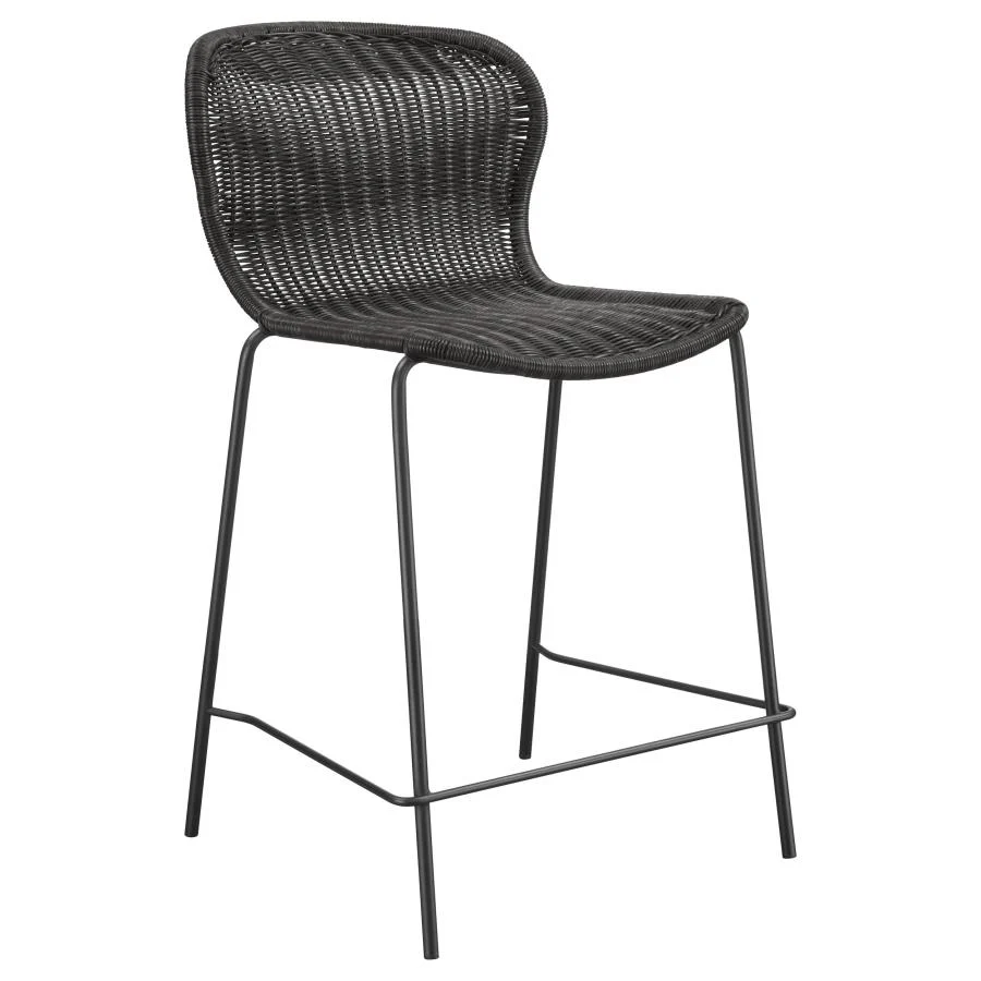Mckinley - Faux Rattan Metal Chair (Set of 2) - Image 5