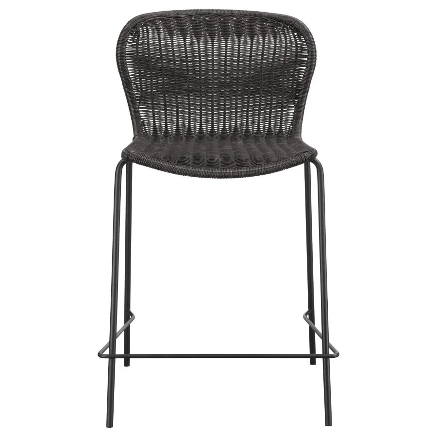 Mckinley - Faux Rattan Metal Chair (Set of 2) - Image 7