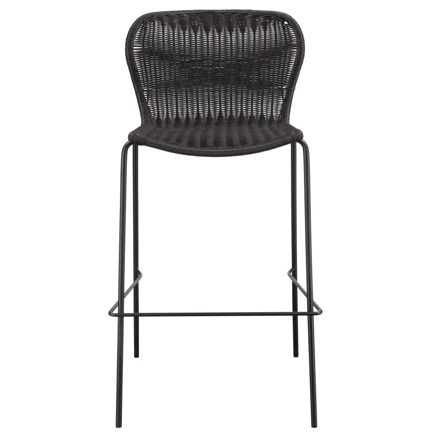 Mckinley - Faux Rattan Metal Chair (Set of 2) - Image 8