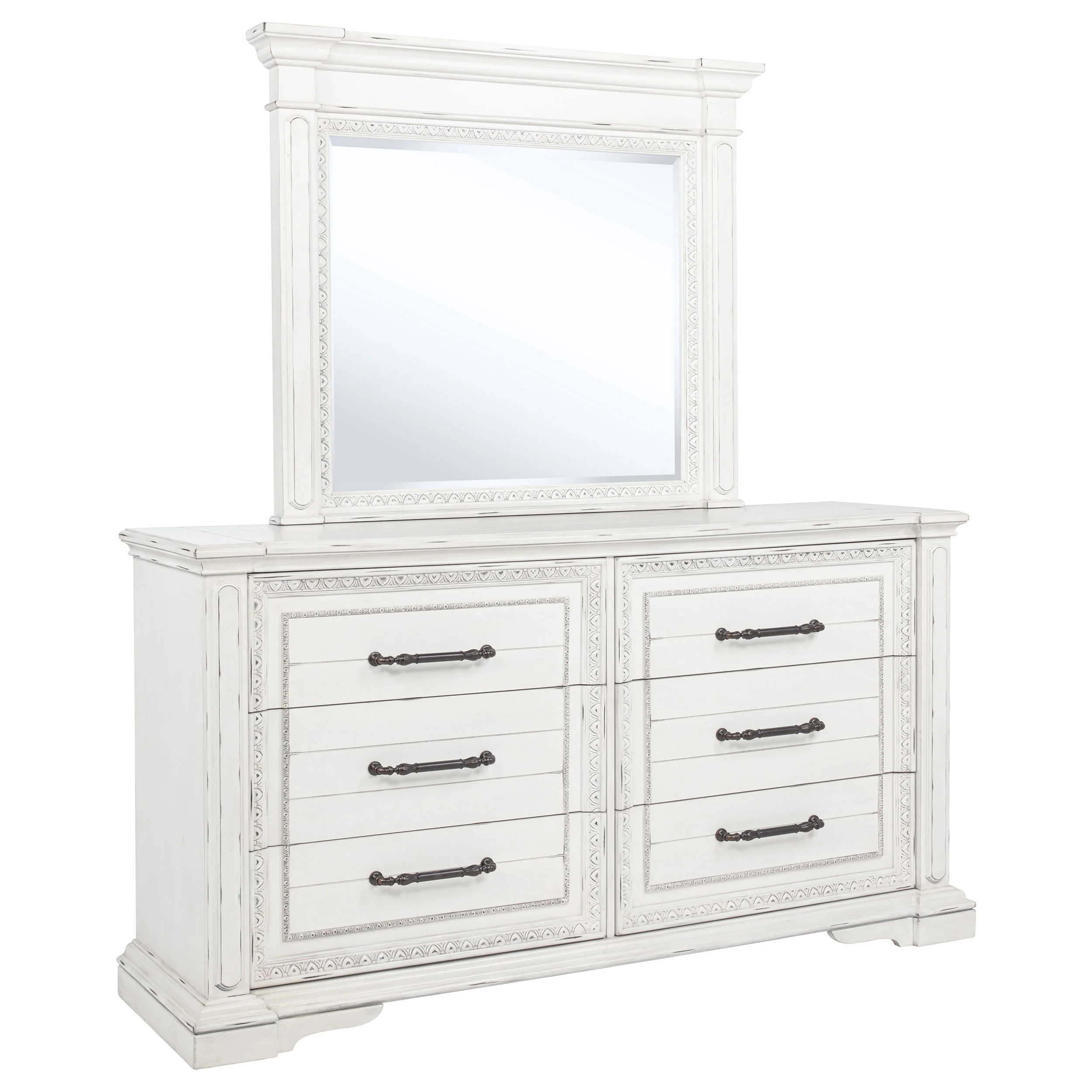 Mckinney - 6-Drawer Bedroom Dresser Cabinet - Image 32