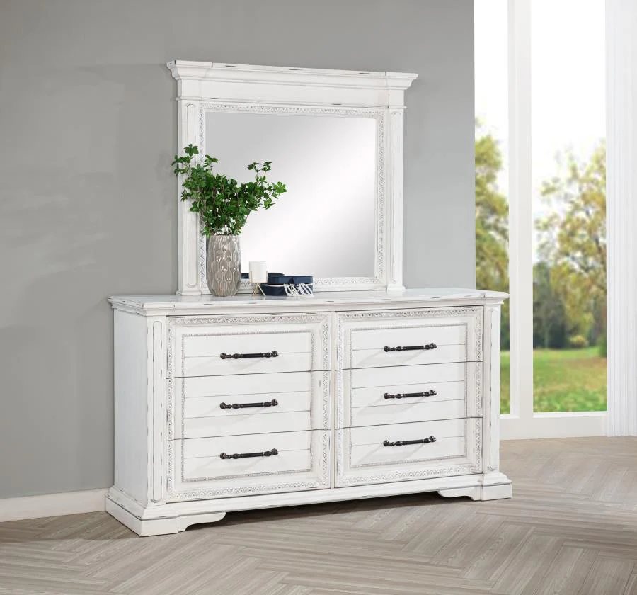 Mckinney - 6-Drawer Bedroom Dresser Cabinet - Image 4