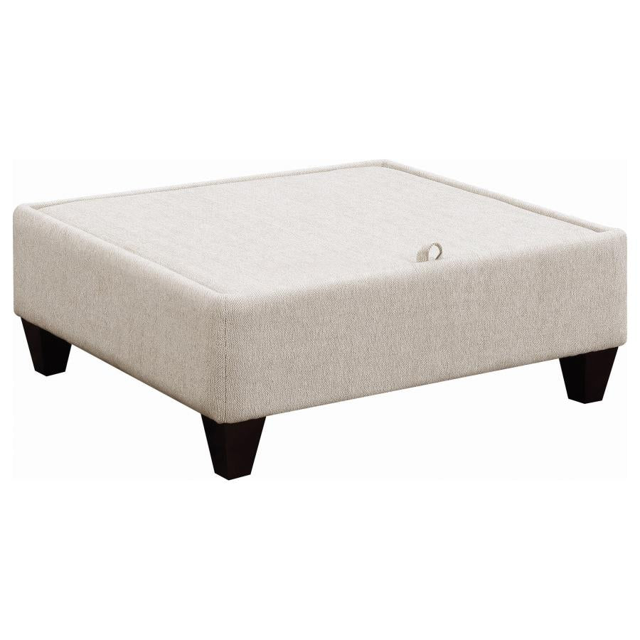 Mcloughlin - Upholstered Sloped Arm Sectional Sofa - Platinum - Image 8