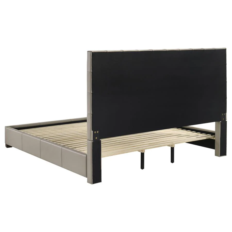 Medley - Genuine Leather Platform Bed - Image 20