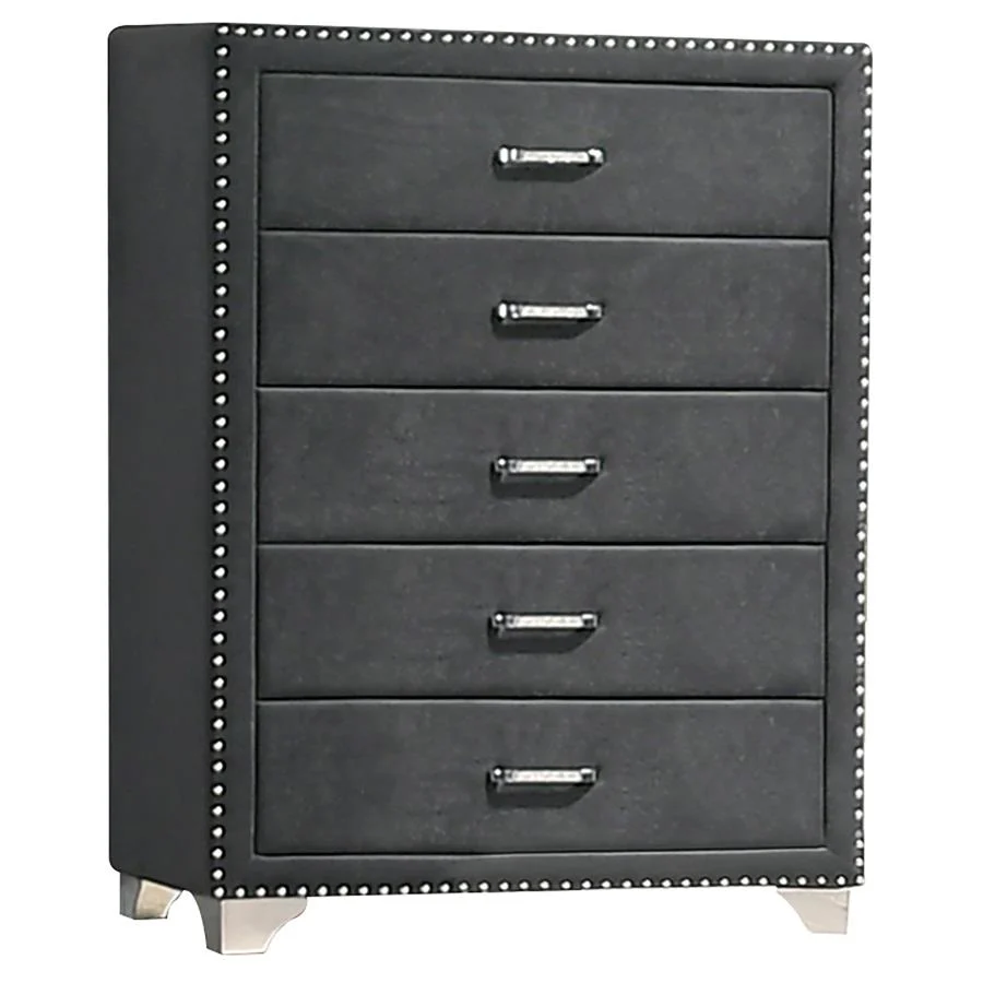 Melody - 5-Drawer Bedroom Chest - Image 2