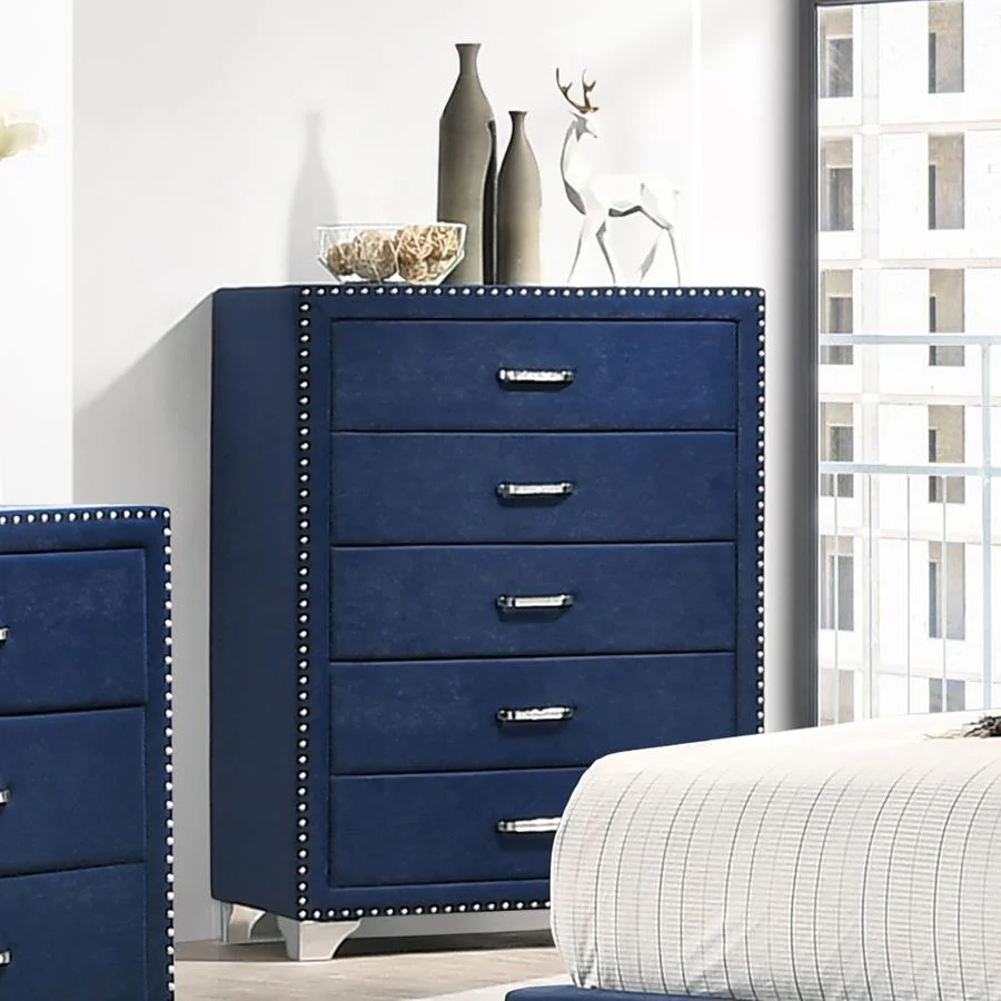 Melody - 5-Drawer Bedroom Chest - Image 3