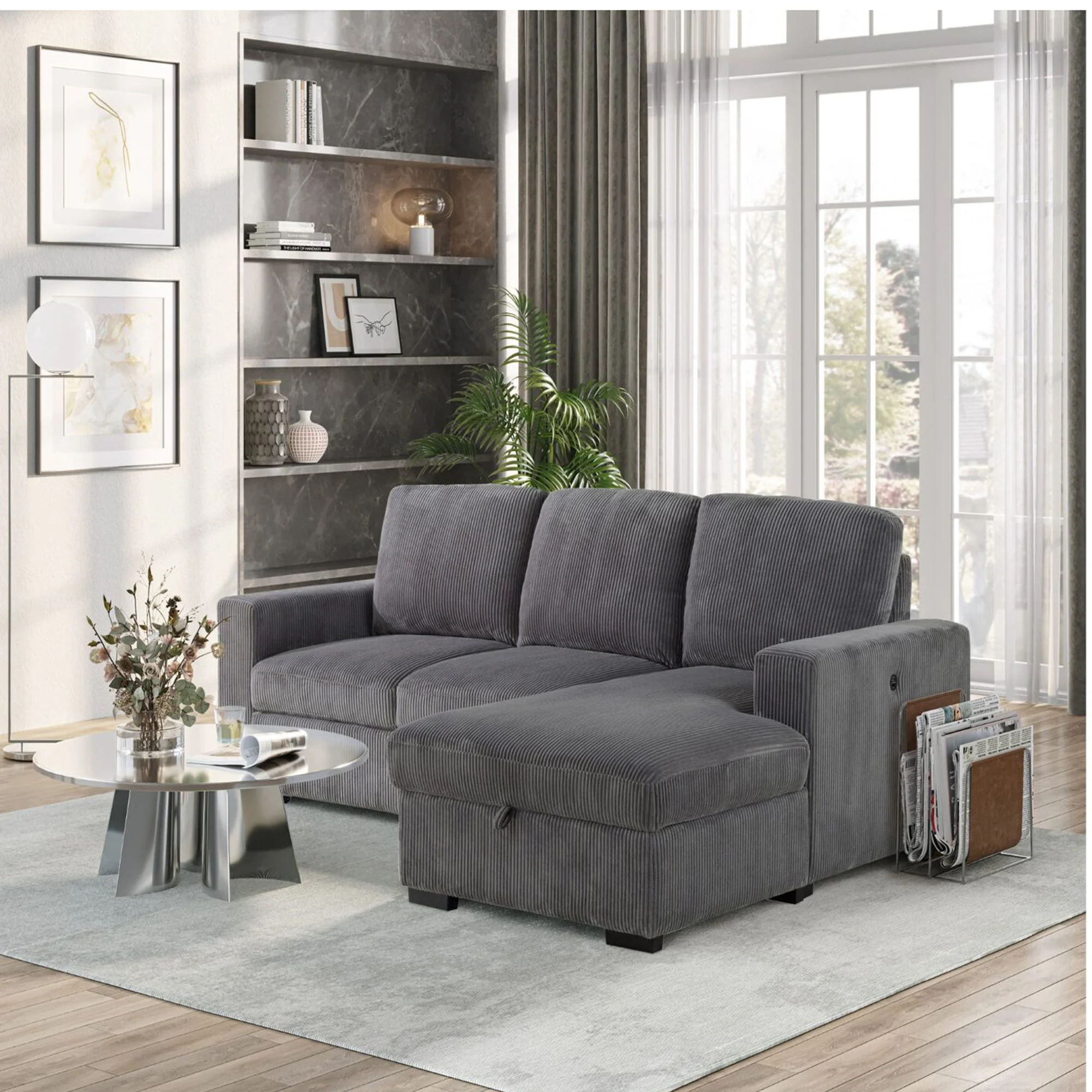 Melody - Contemporary Design Sectional Sofa - Image 10