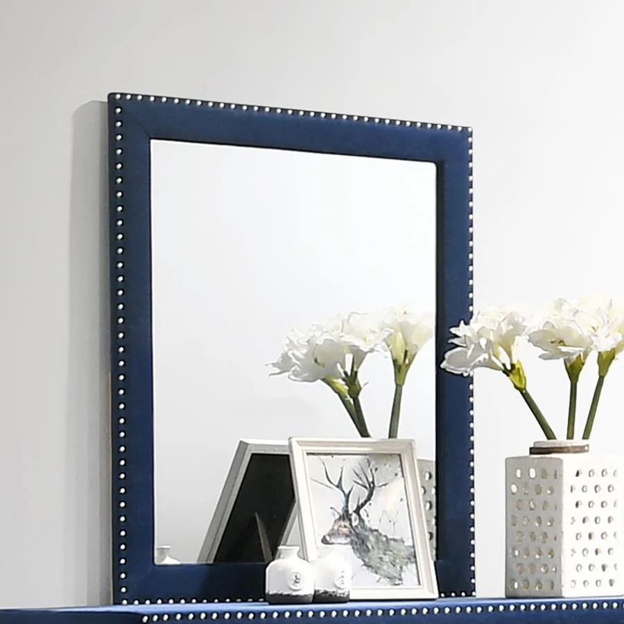 Melody - Upholstered Dresser Mirror - Image 3