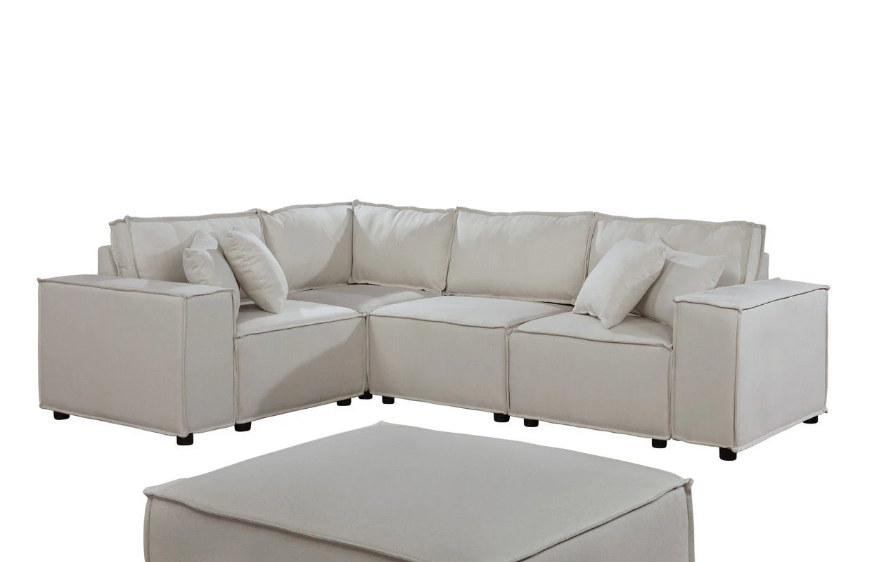 Melrose - Modular Sectional Sofa With Ottoman - Image 10