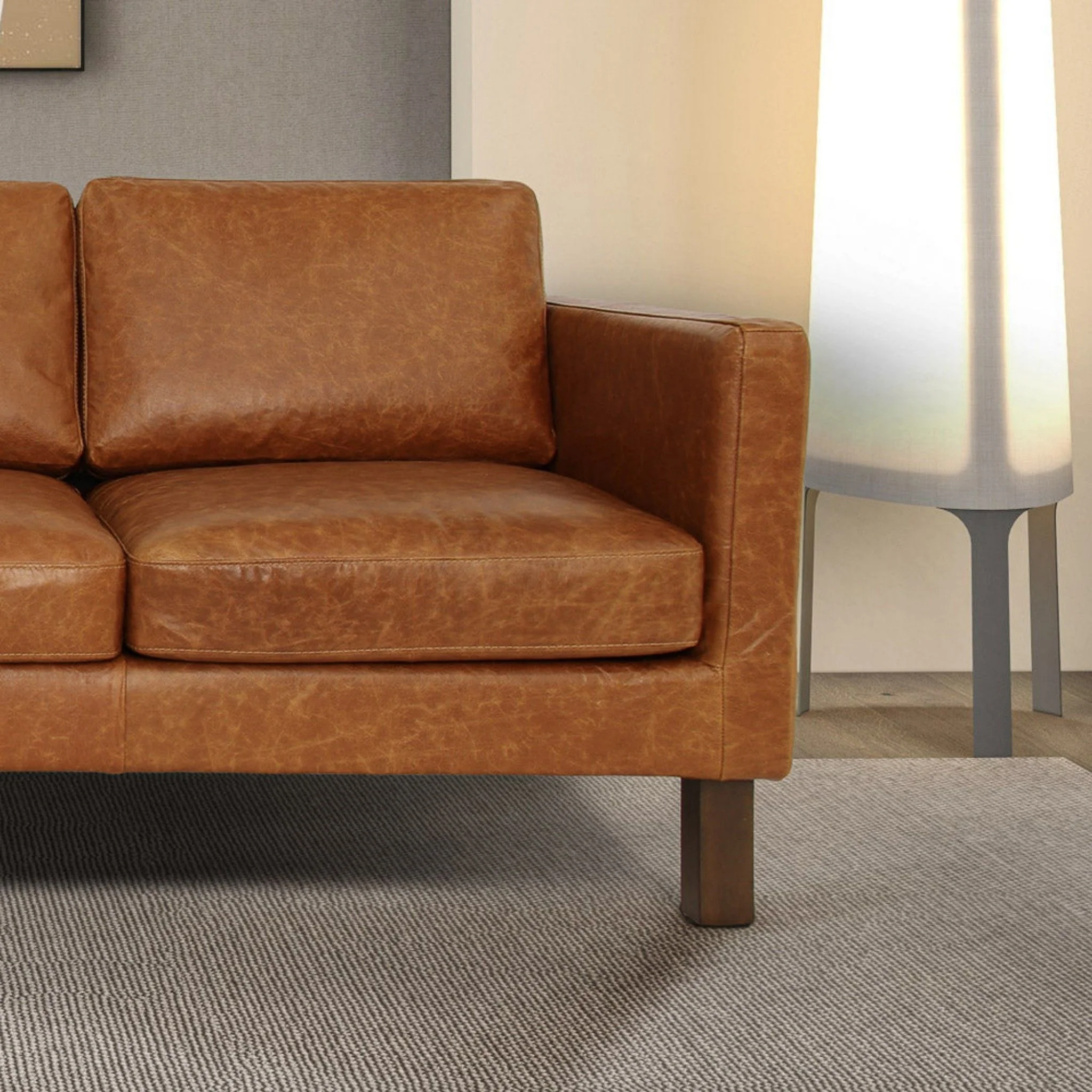 Memphis - Waxy Sofa - Cognac - Image 6