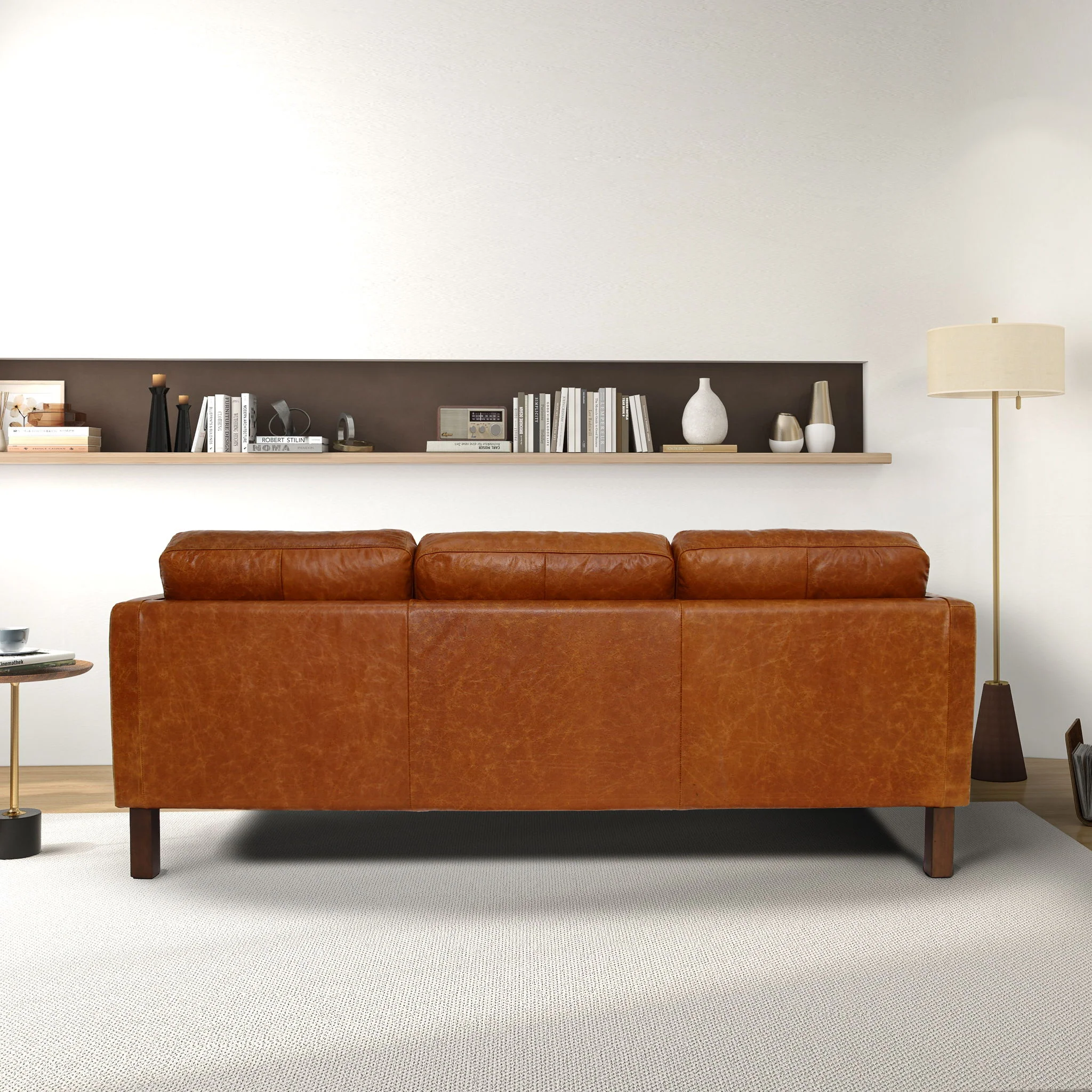 Memphis - Waxy Sofa - Cognac - Image 9