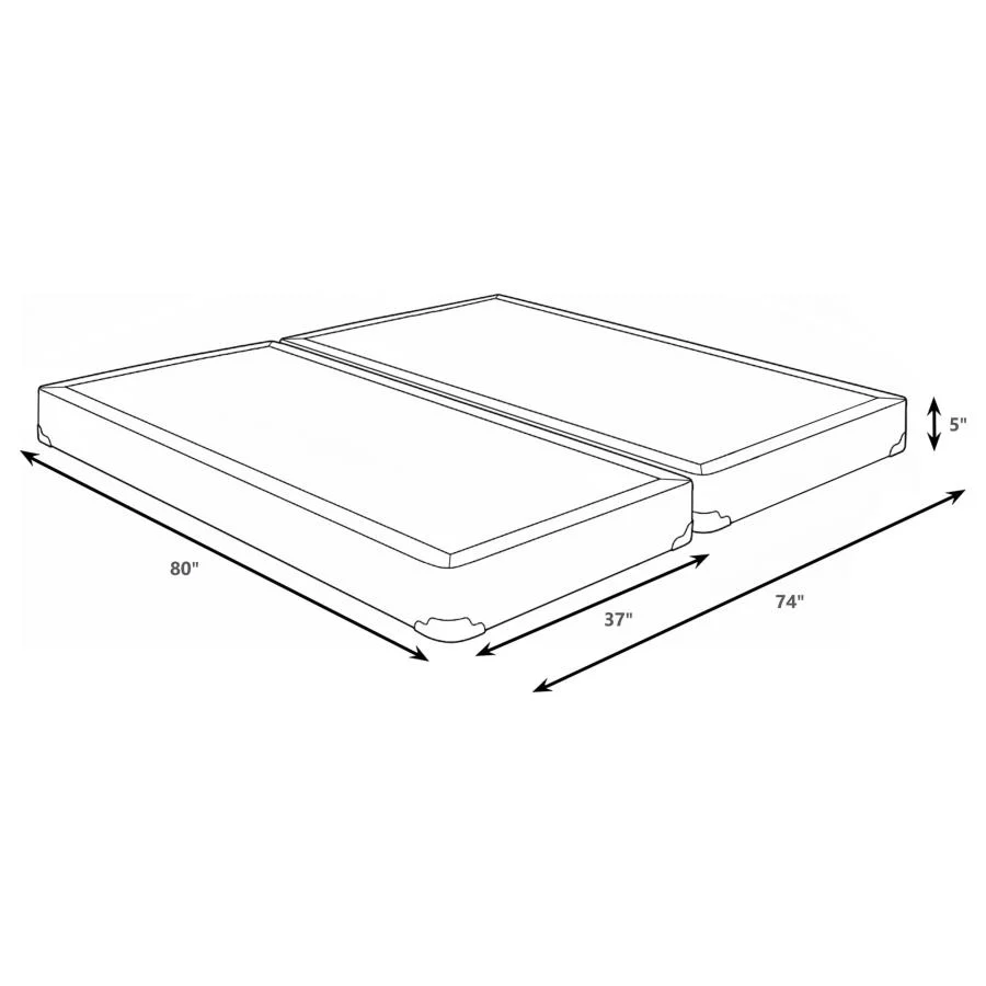 Mercer - 5" Low Profile Box Spring Foundation - Image 8
