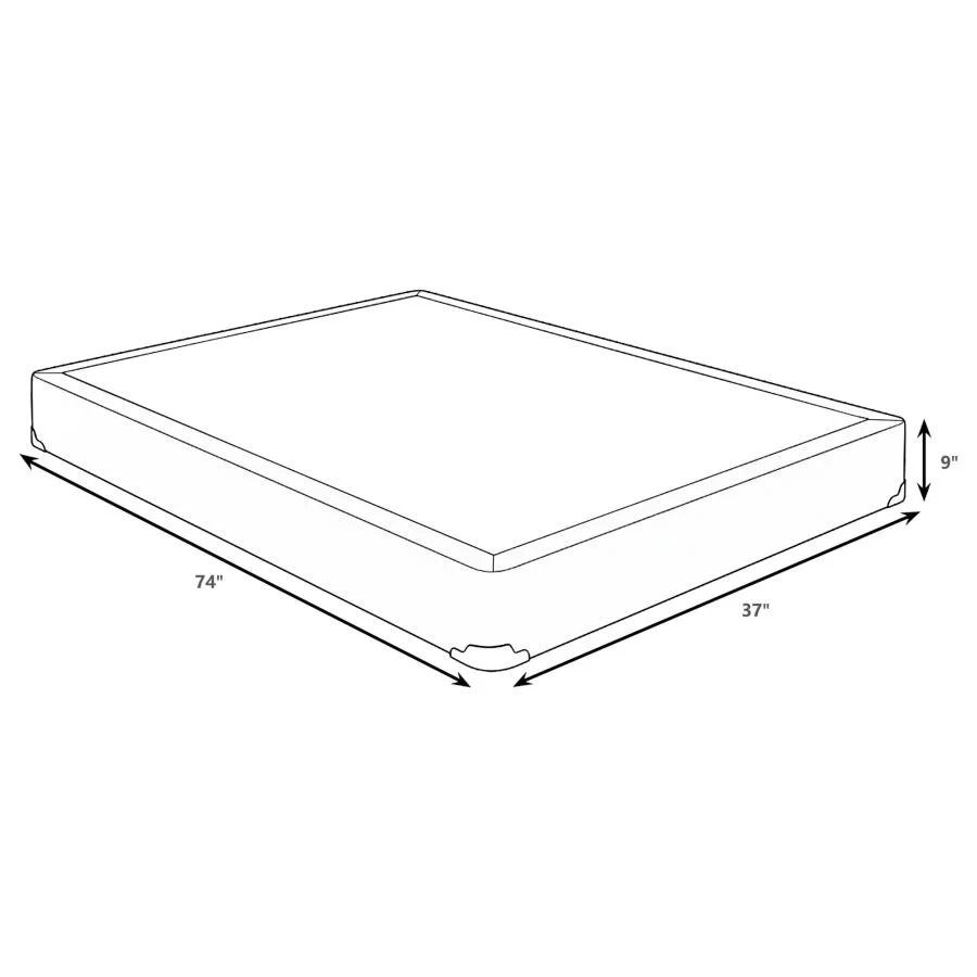 Mercer - 9" Standard Box Spring Foundation - Image 11