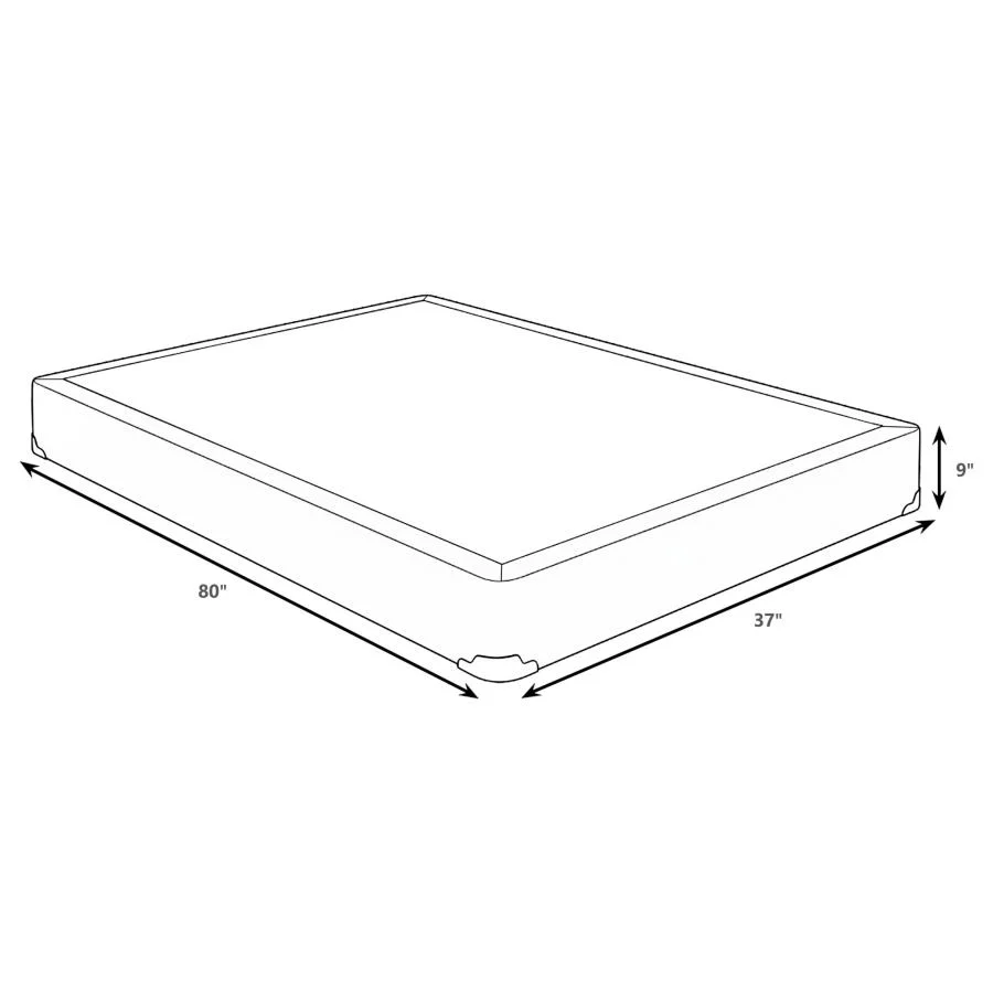 Mercer - 9" Standard Box Spring Foundation - Image 12