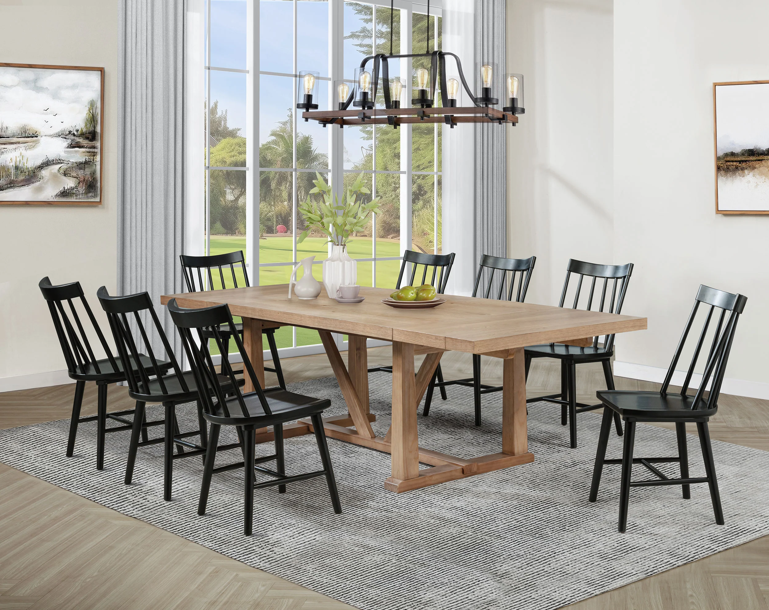 Middleton - 106" Extension Leaf Dining Set - Image 87