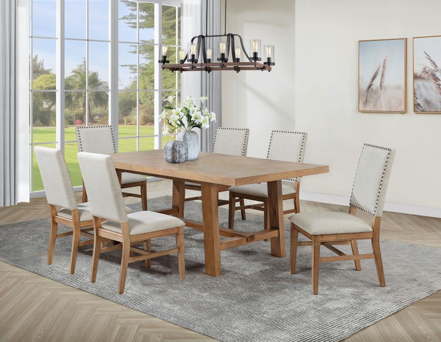 Middleton - Extension Leaf Dining Set With Upholstered Chairs - Image 2