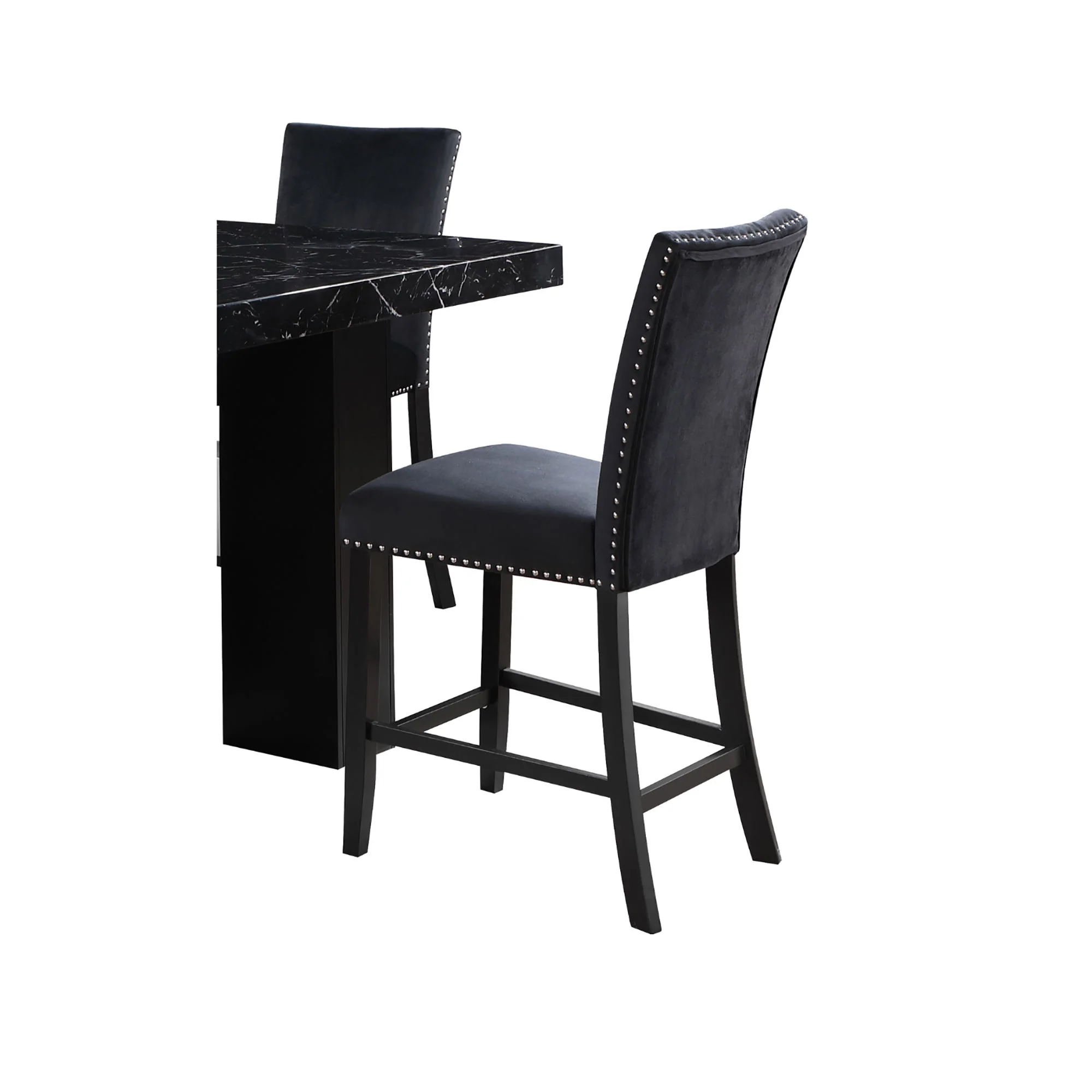Mikha - Bar Stools (Set of 2) - Black - Image 4