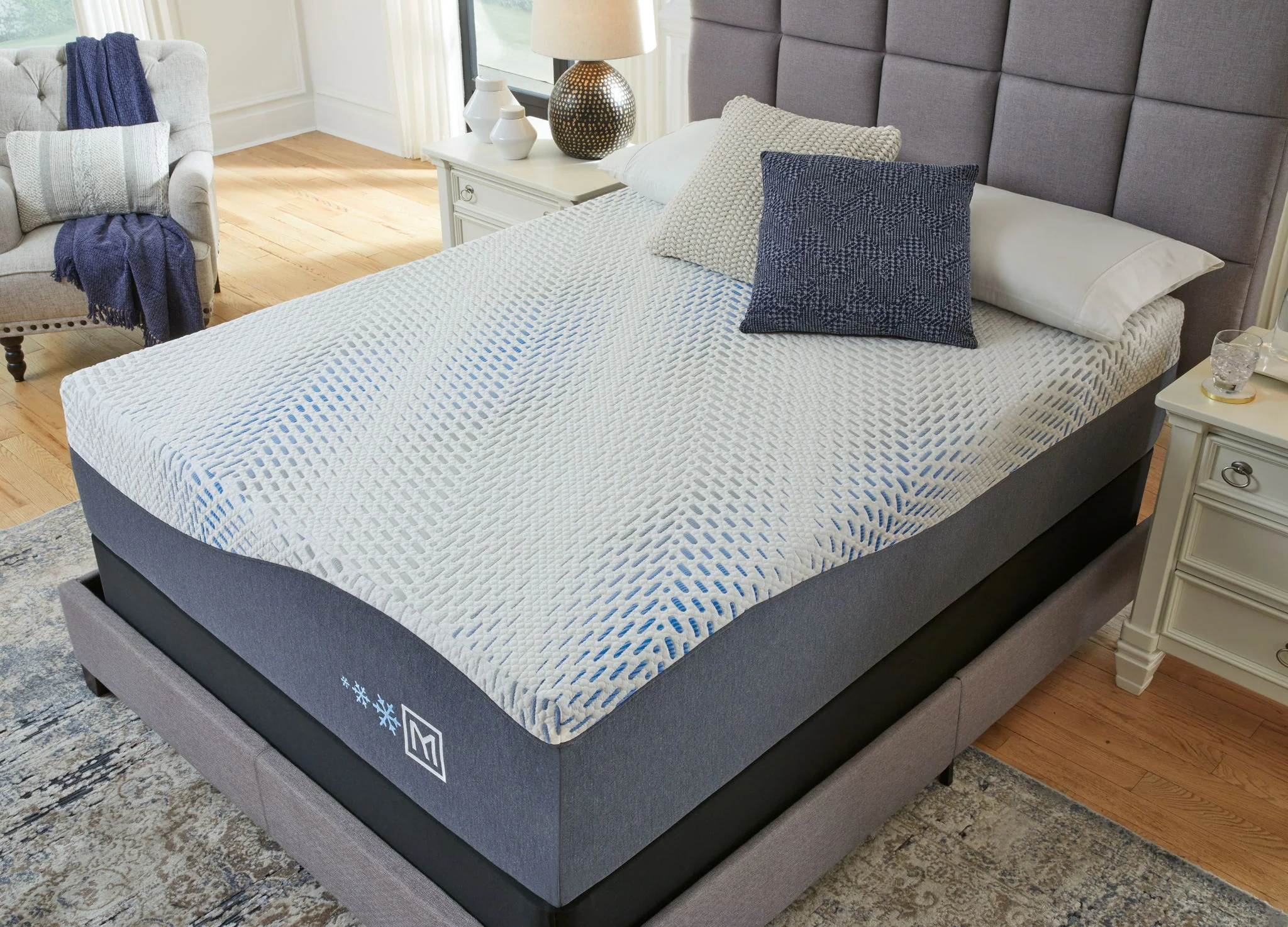Millennium - Luxury Plush Gel Latex Hybrid Mattress, Foundation - Image 4