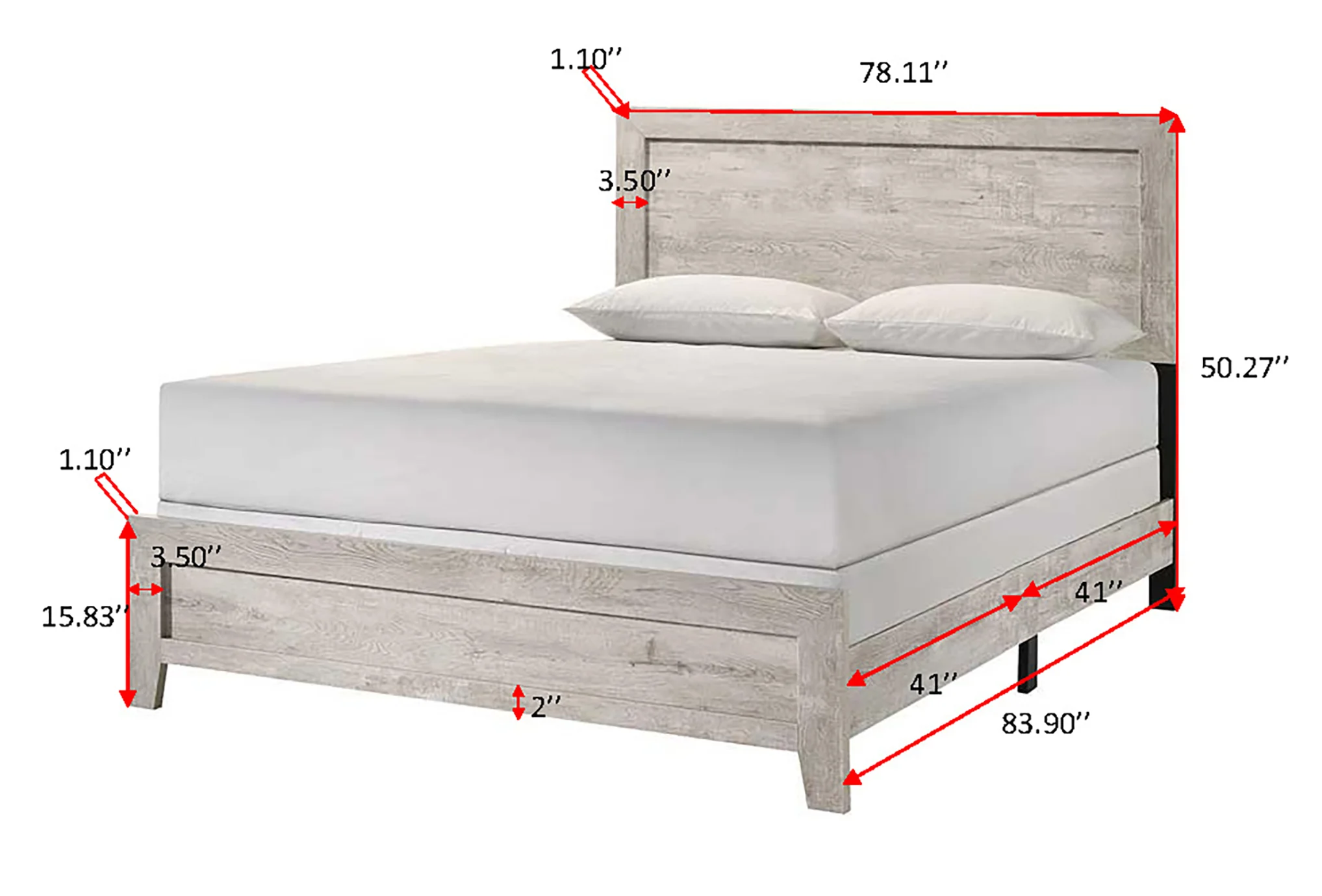 Millie Bed In One Box-White - Image 2