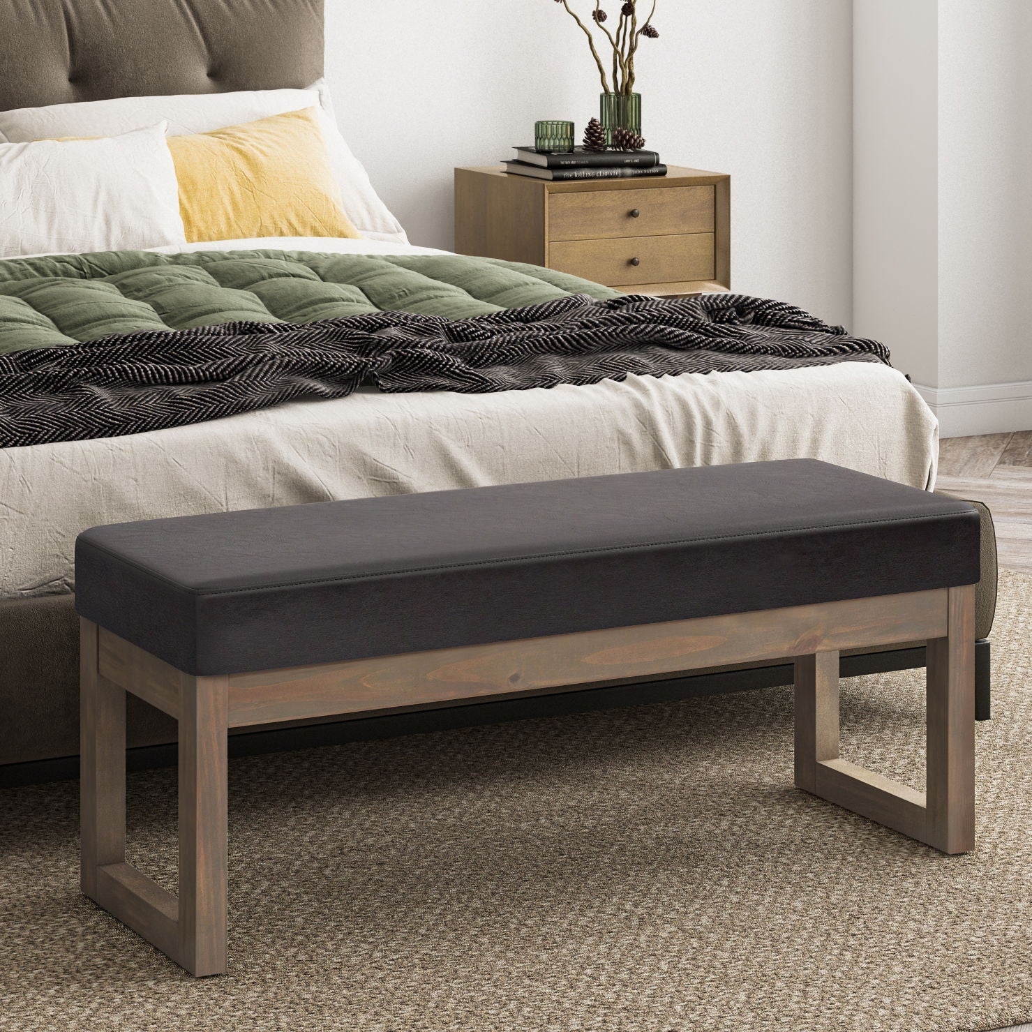 Milltown - Upholstered Ottoman Bench - Image 32