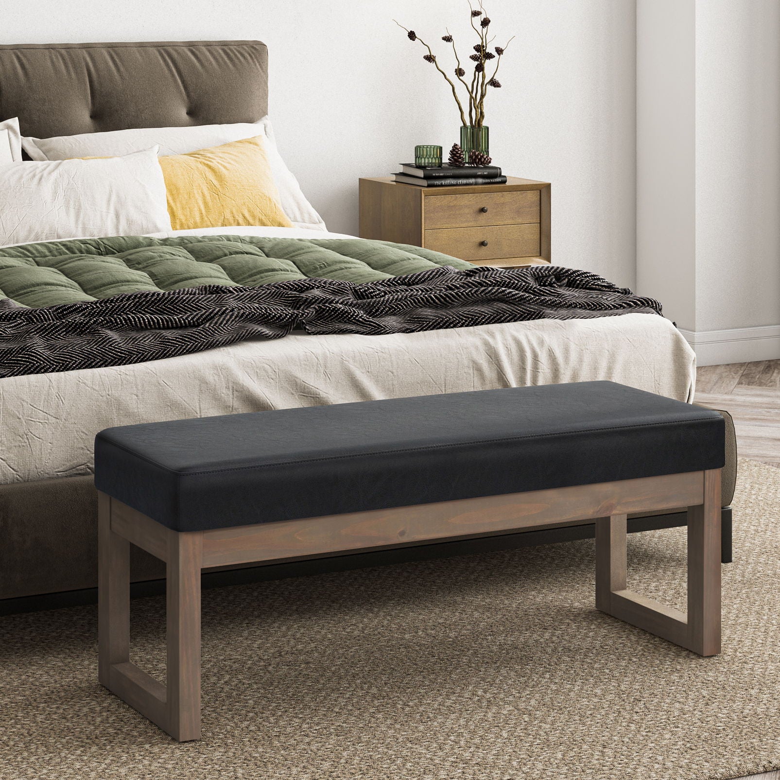 Milltown - Upholstered Ottoman Bench - Image 54