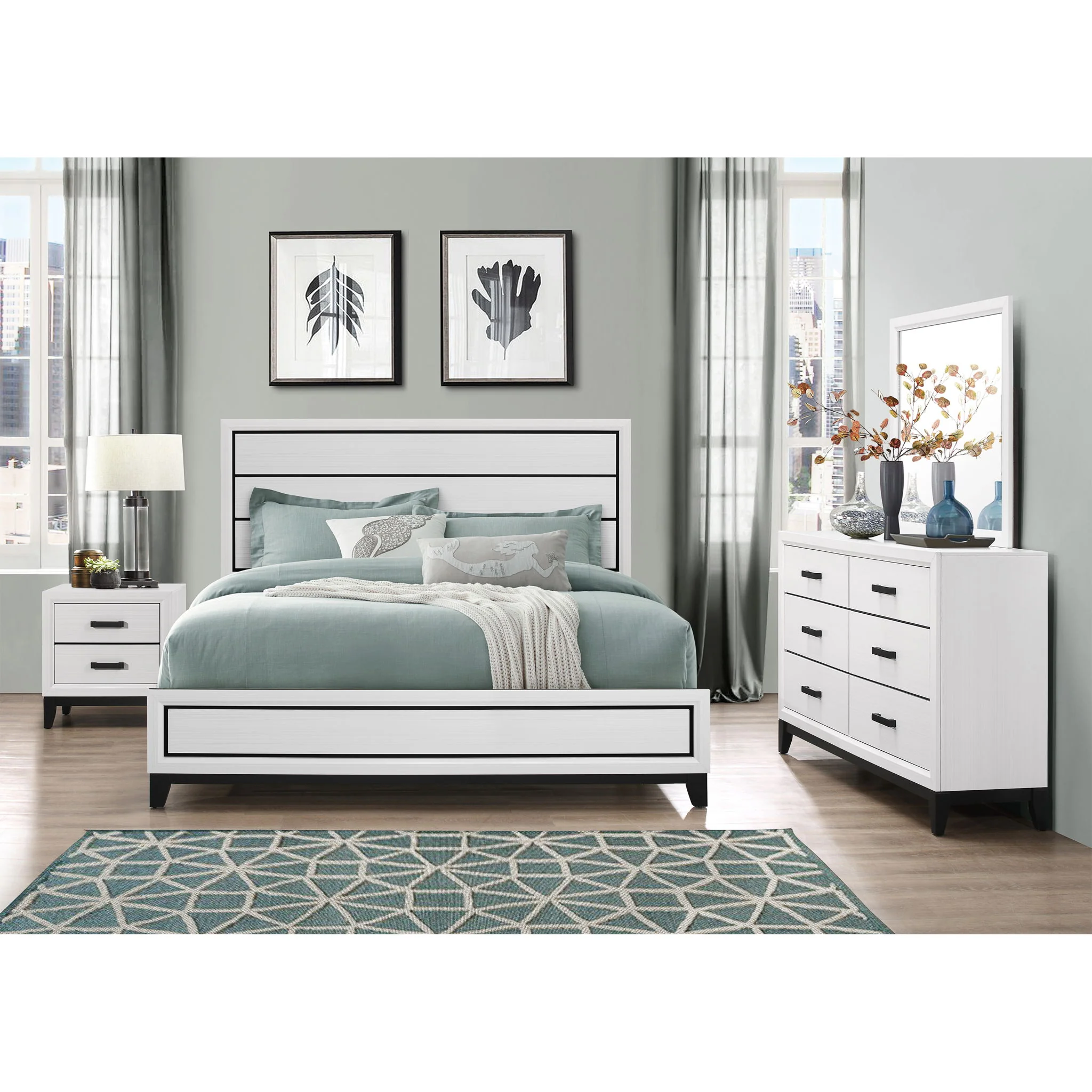Mirage - 5 Piece Bedroom Set - Image 16