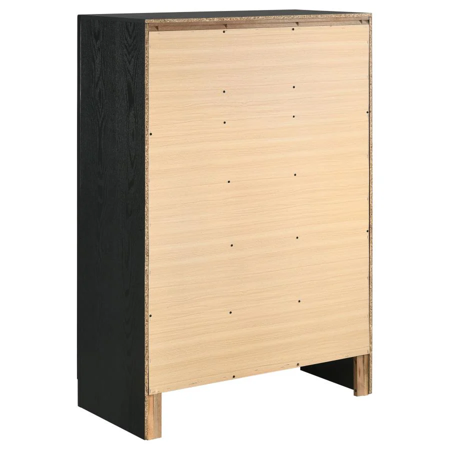 Miranda - Panel Bedroom Set - Black - Image 119