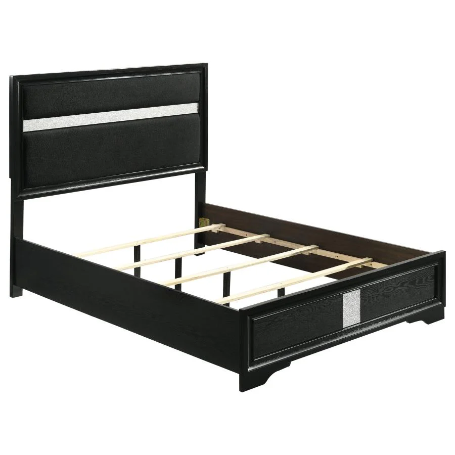Miranda - Panel Bedroom Set - Black - Image 22