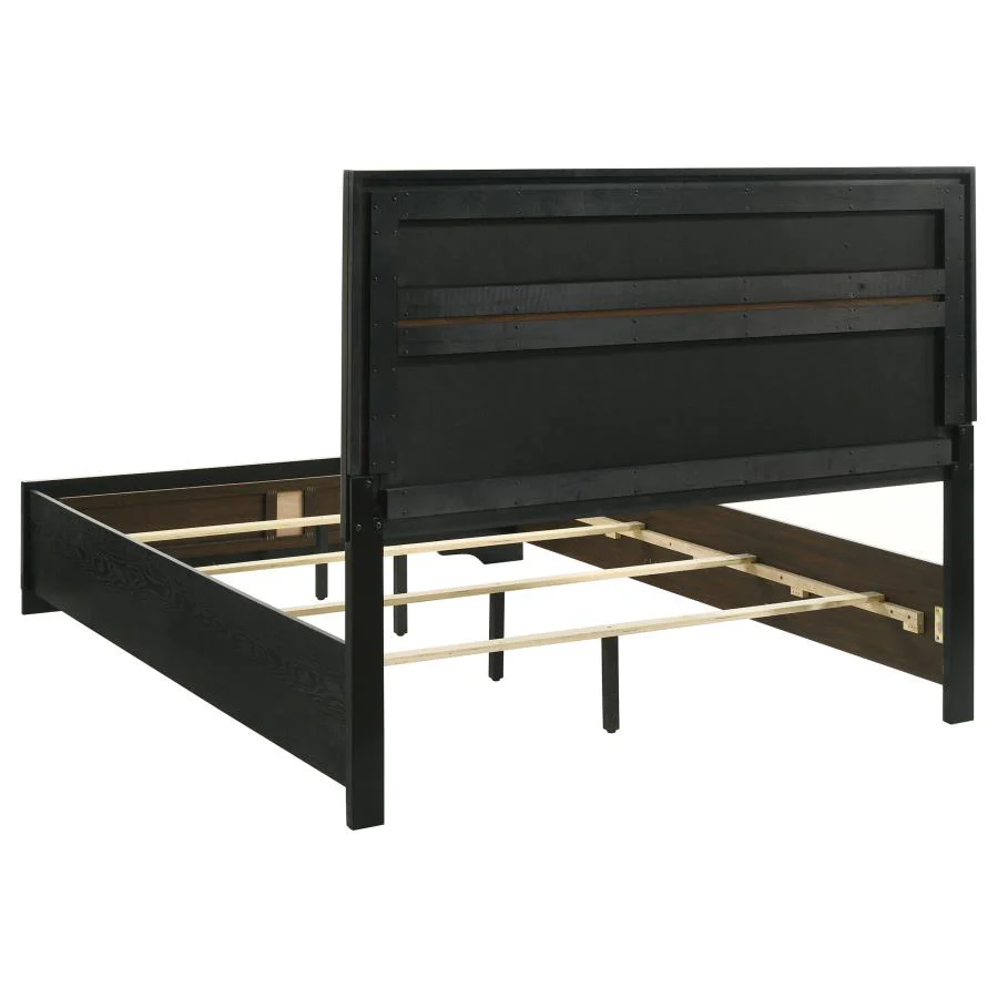 Miranda - Panel Bedroom Set - Black - Image 35