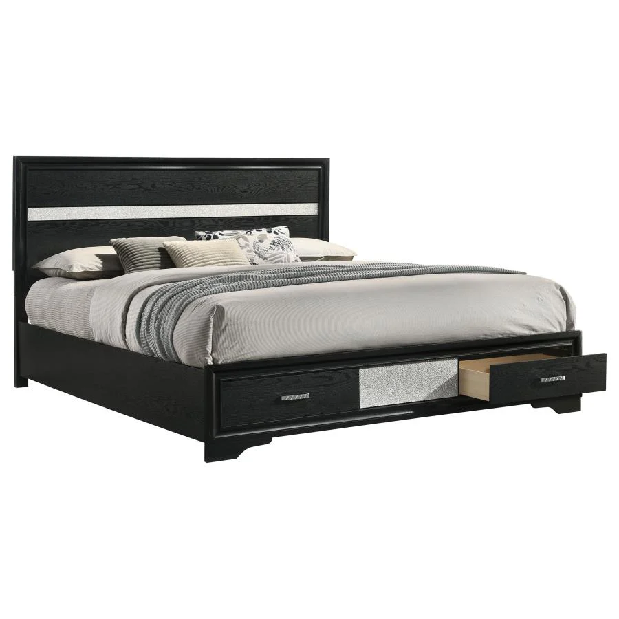Miranda - Storage Wood Panel Bed - Image 16