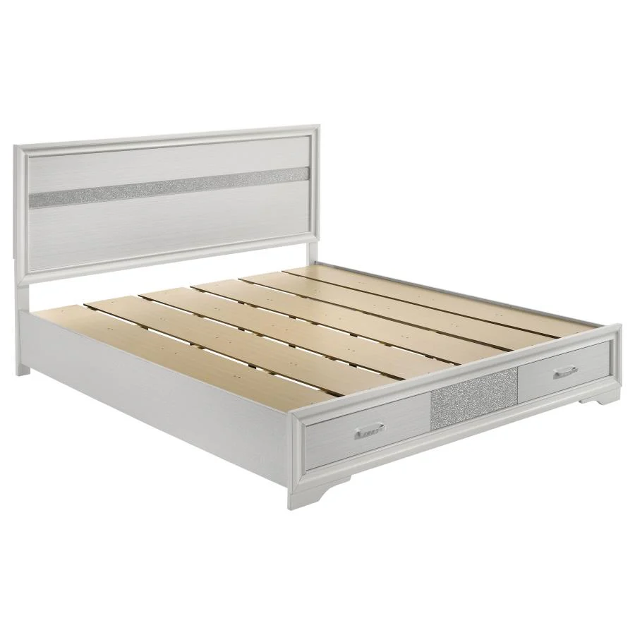 Miranda - Storage Wood Panel Bed - Image 3