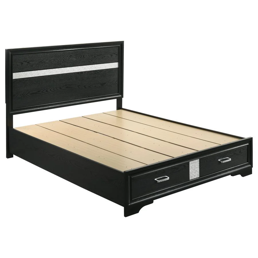 Miranda - Storage Wood Panel Bed - Image 6