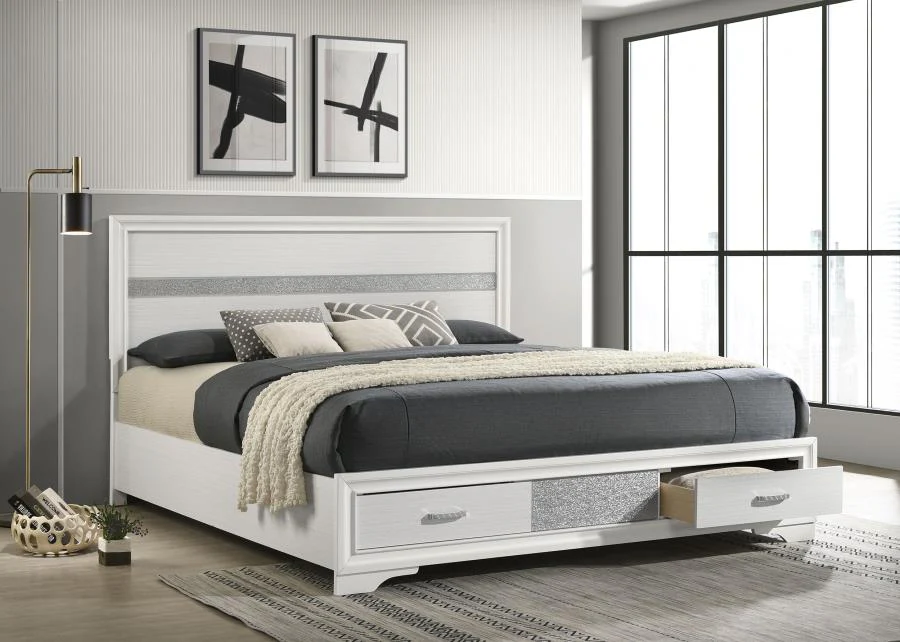 Miranda - Storage Wood Panel Bed - Image 9