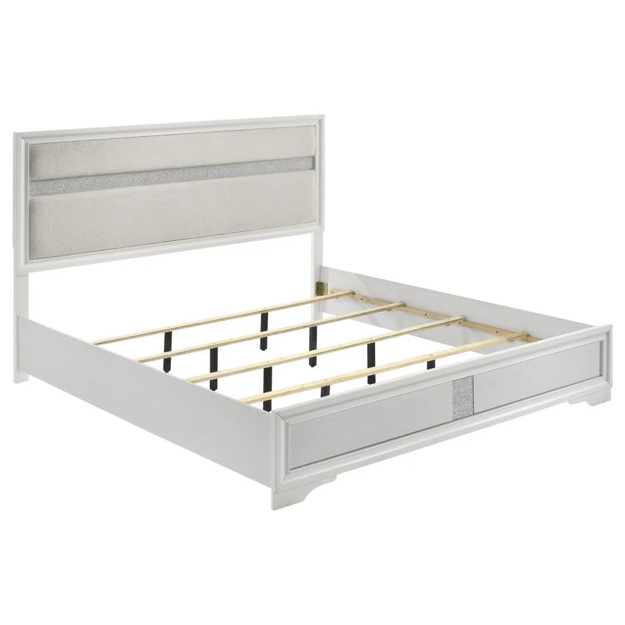 Miranda - Upholstered Panel Bed
